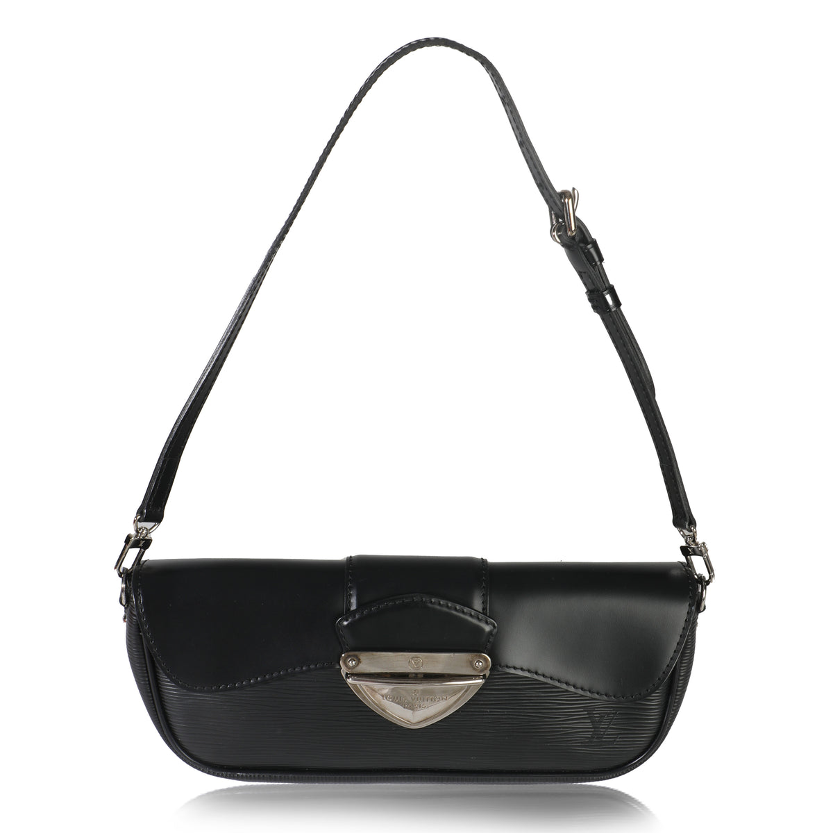 Black Epi Montaigne Clutch