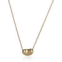 Tiffany & Co. Yellow Gold  Elsa Peretti Vintage 11mm Bean Pendant fv