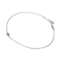 Sterling Silver Aquamarine Elsa Peretti Color By The Yard Bracelet