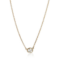 Yellow Gold Diamond Elsa Peretti Diamond By The Yard Pendant
