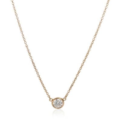 Yellow Gold Diamond Elsa Peretti Diamond By The Yard Pendant