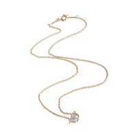 Yellow Gold Diamond Elsa Peretti Diamond By The Yard Pendant