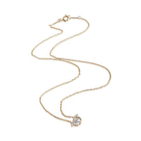 Yellow Gold Diamond Elsa Peretti Diamond By The Yard Pendant