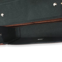 Fendi Brown FF Leather Baguette Soft Trunk Crossbody Handbag ad1