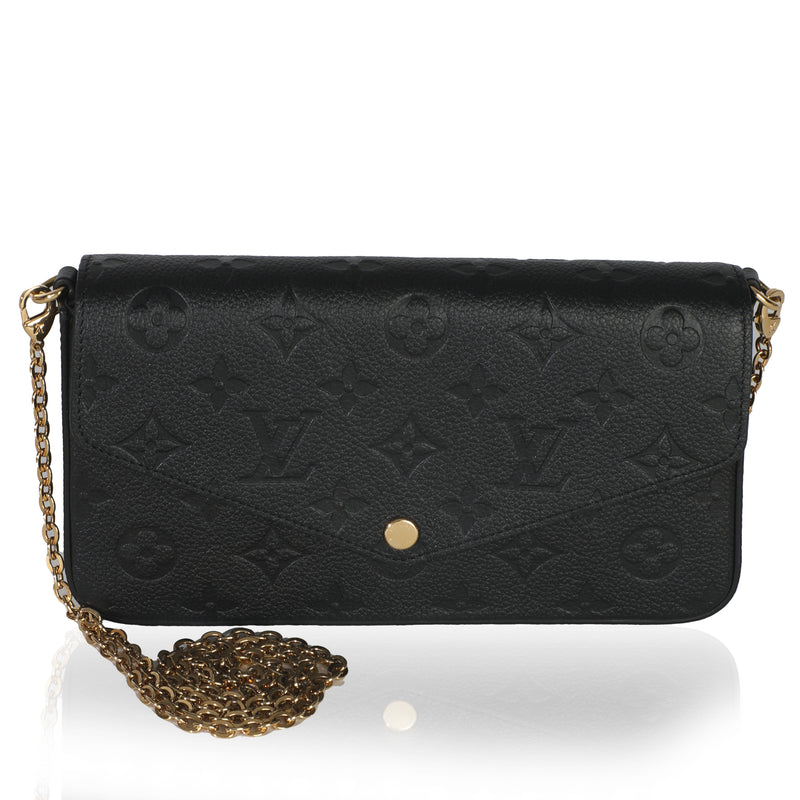 Black Monogram Empreinte Felicie Pochette