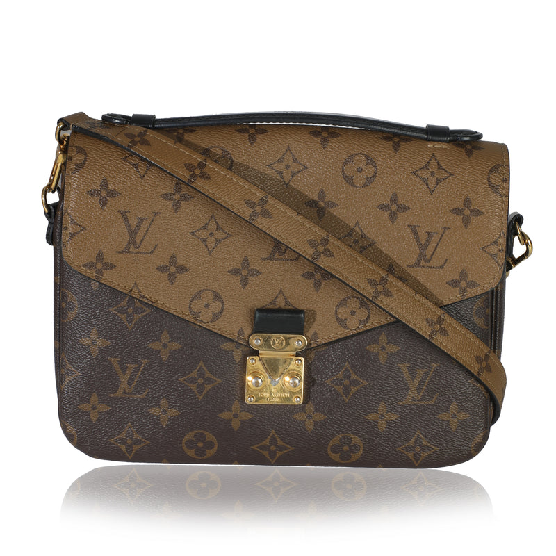 Reverse Monogram Canvas Pochette Metis
