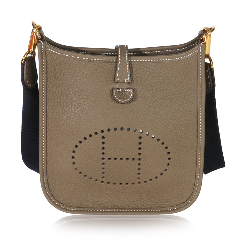 Bleu Indigo Etoupe Clemence Amazone Mini Evelyne TPM GHW