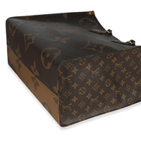 Reverse Monogram Canvas Onthego GM