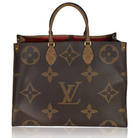 Reverse Monogram Canvas Onthego GM