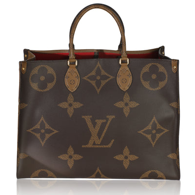 Reverse Monogram Canvas Onthego GM