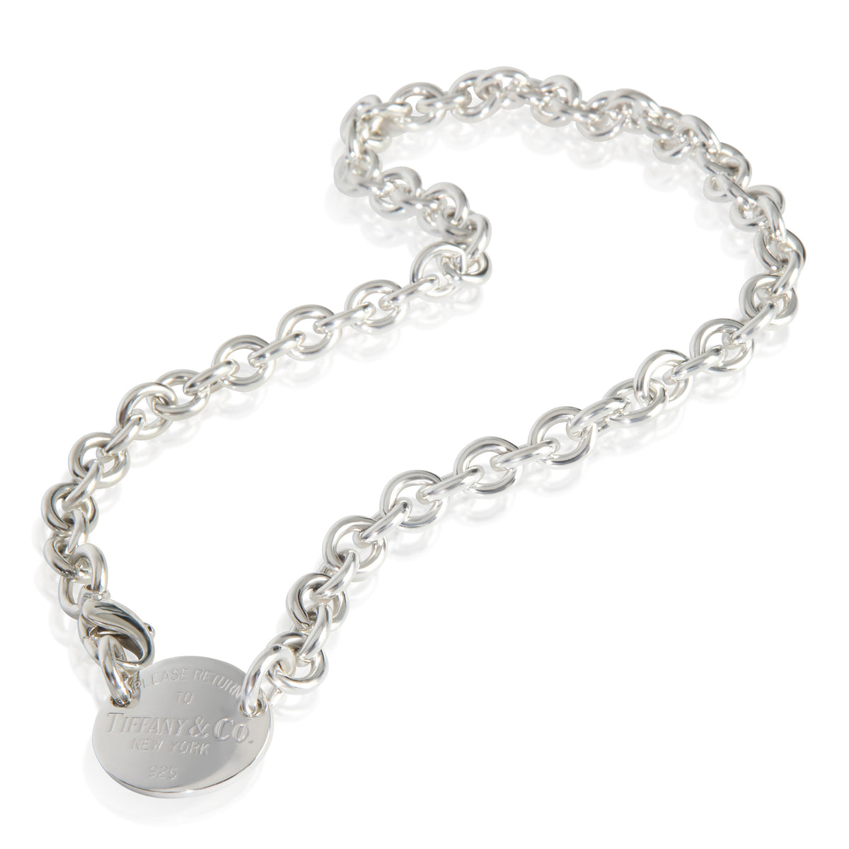 Sterling Silver  Return To Tiffany Necklace