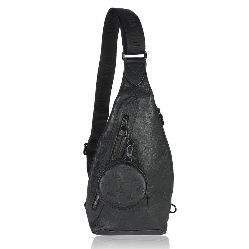 Black Monogram Shadow Duo Slingbag