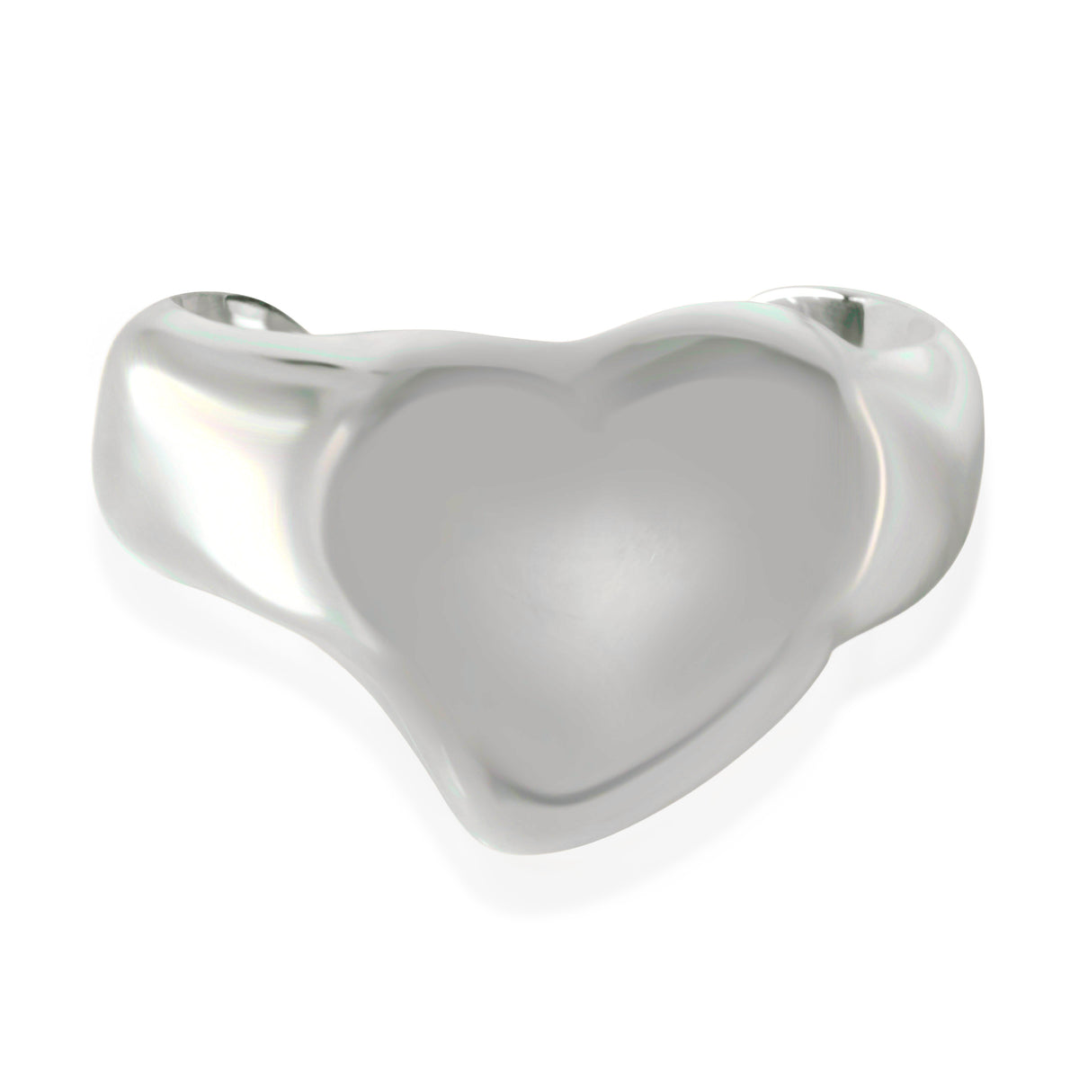 Tiffany & Co. Sterling Silver  Elsa Peretti Full Heart Bracelet fv