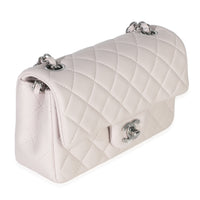 Chanel Violet Clair Quilted Lambskin Rectangle Mini Flap Handbag pv