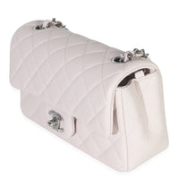Chanel Violet Clair Quilted Lambskin Rectangle Mini Flap Handbag sv