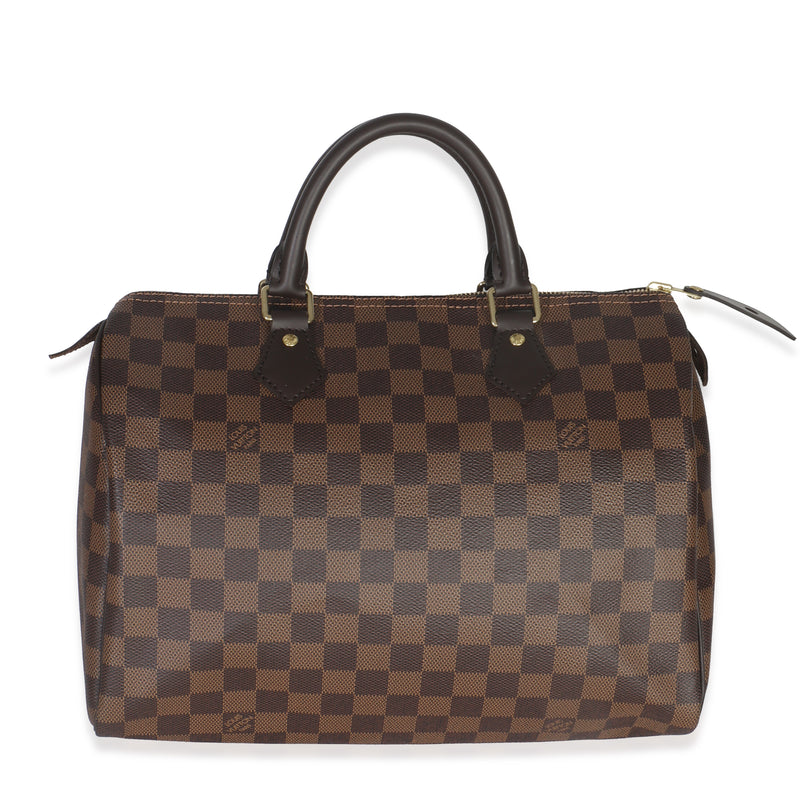 Damier Ebene Canvas Speedy Bandouliere 30