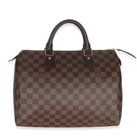 Damier Ebene Canvas Speedy Bandouliere 30
