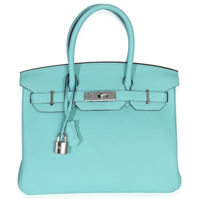 Bleu Atoll Togo Birkin 30 PHW