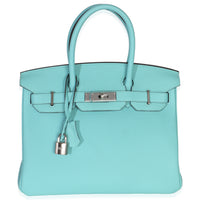 Bleu Atoll Togo Birkin 30 PHW
