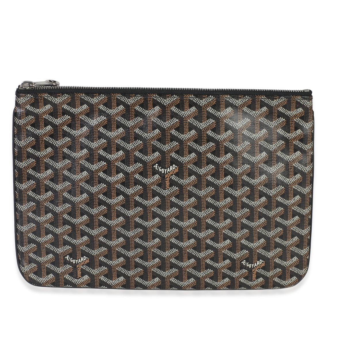 Black Goyardine Canvas Senat MM