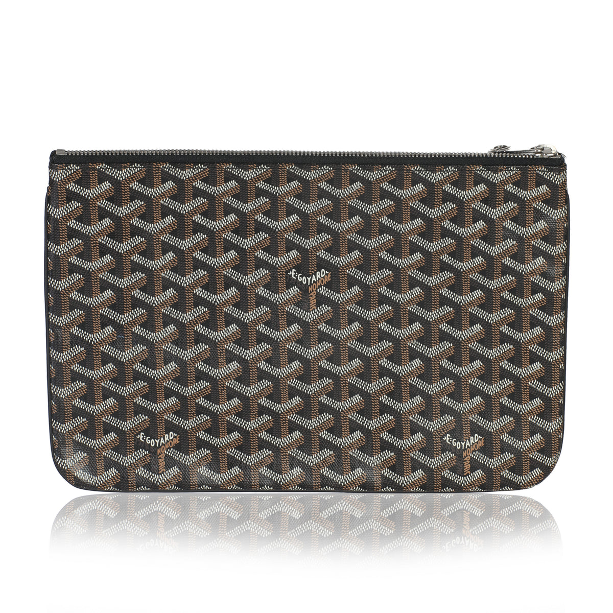 Black Goyardine Canvas Senat MM