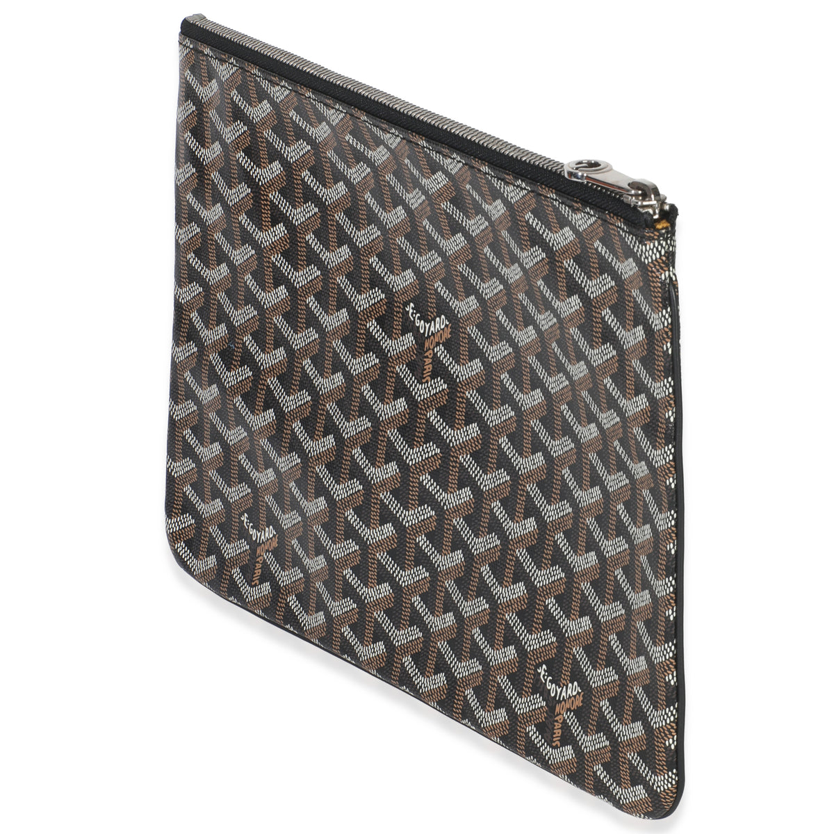 Black Goyardine Canvas Senat MM