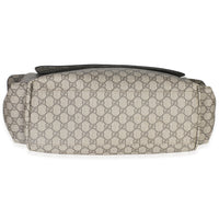 Beige GG Supreme Canvas Diaper Bag