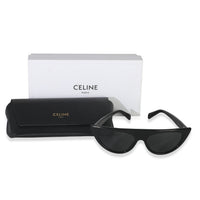 Black Acetate Cat Eye Sunglasses