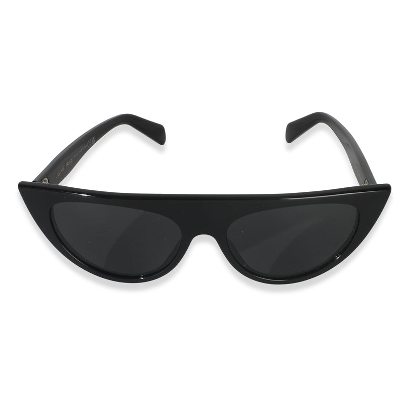 Black Acetate Cat Eye Sunglasses