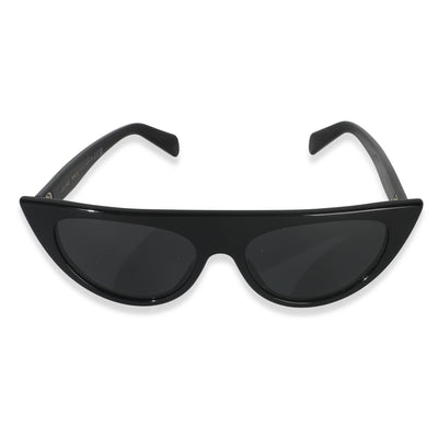 Black Acetate Cat Eye Sunglasses