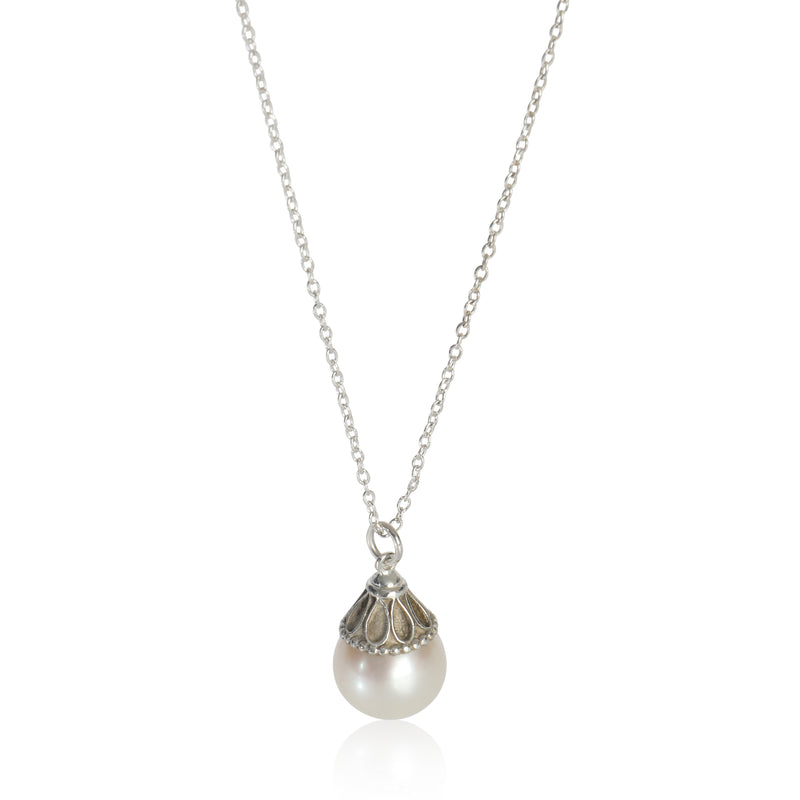 Sterling Silver Pearl Ziegfeld Pendant