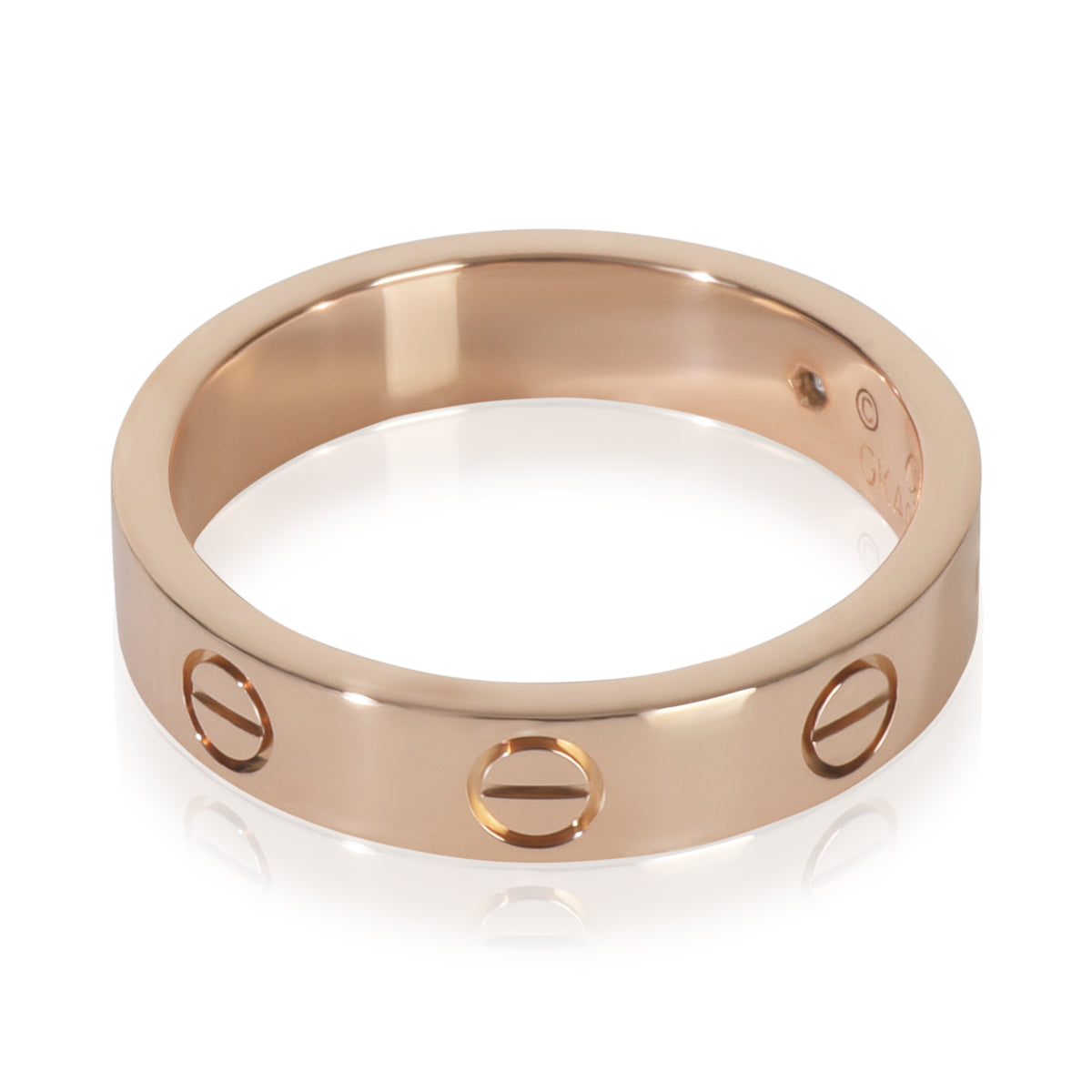 Cartier Rose Gold Diamond Small Model Love Ring sv