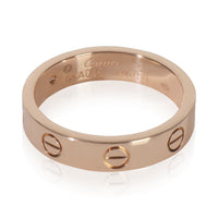 Rose Gold Diamond Small Model Love Ring
