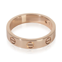 Rose Gold Diamond Small Model Love Ring