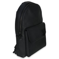 Louis Vuitton Black Waxy Calfskin Aerogram Pilot Slingbag Handbag pv