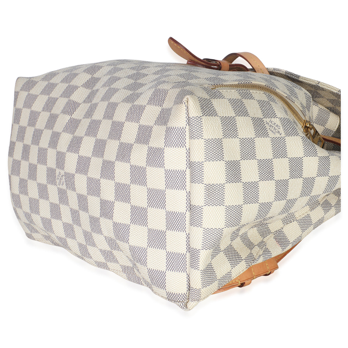 Damier Azur Canvas Sperone MM