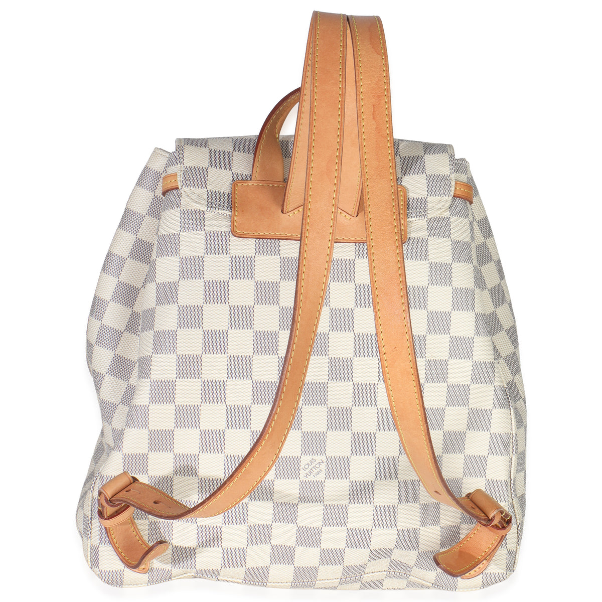 Damier Azur Canvas Sperone MM