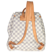 Damier Azur Canvas Sperone MM