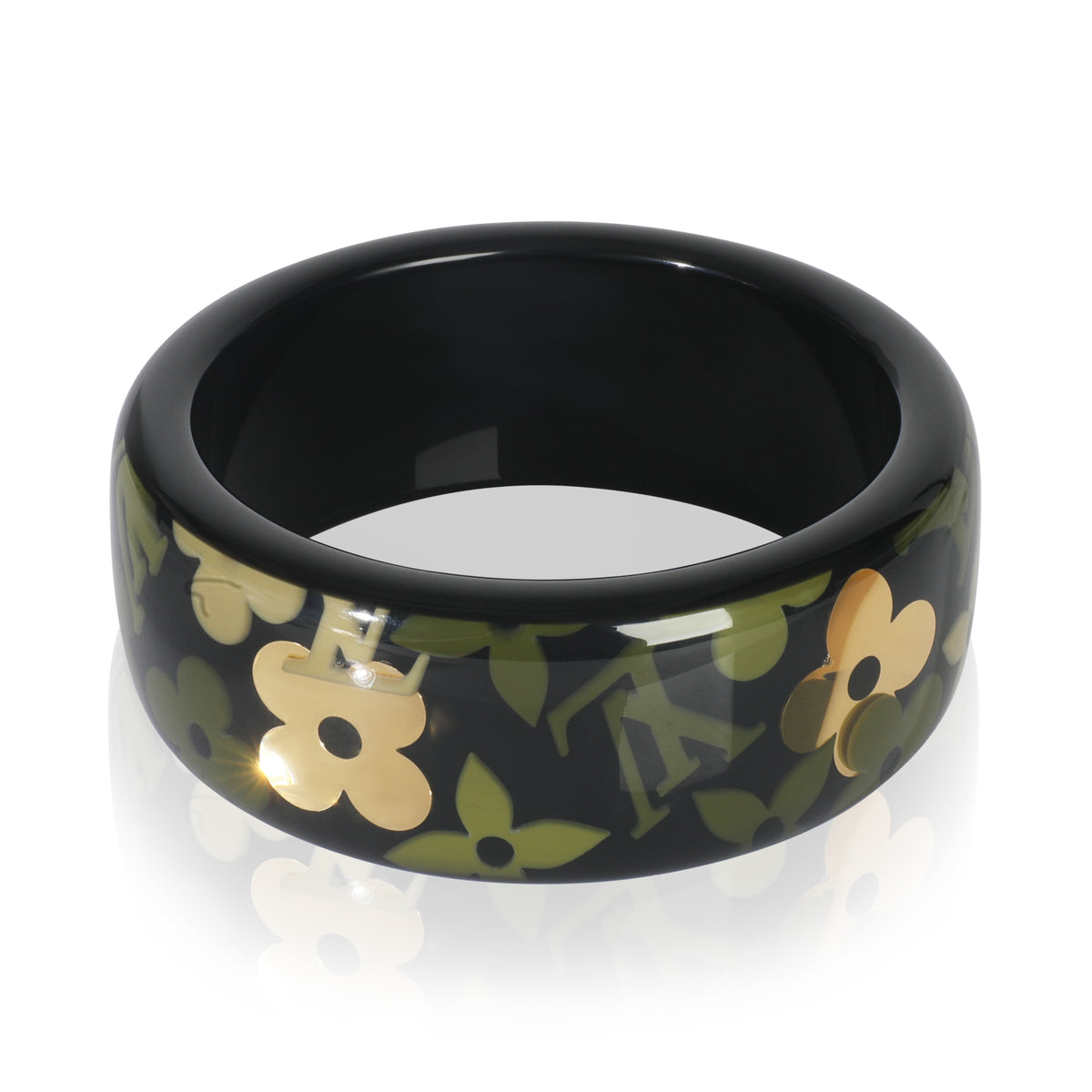 Wide Inclusion Bracelet