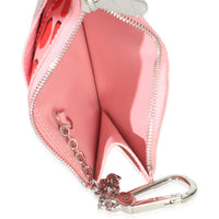 Pink Monogram Vernis Jungle Dots Pochette Cles Key Change Holder