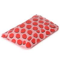 Pink Monogram Vernis Jungle Dots Pochette Cles Key Change Holder