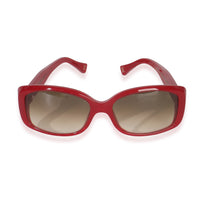 Red Speckling Acetate Soupon Sunglasses