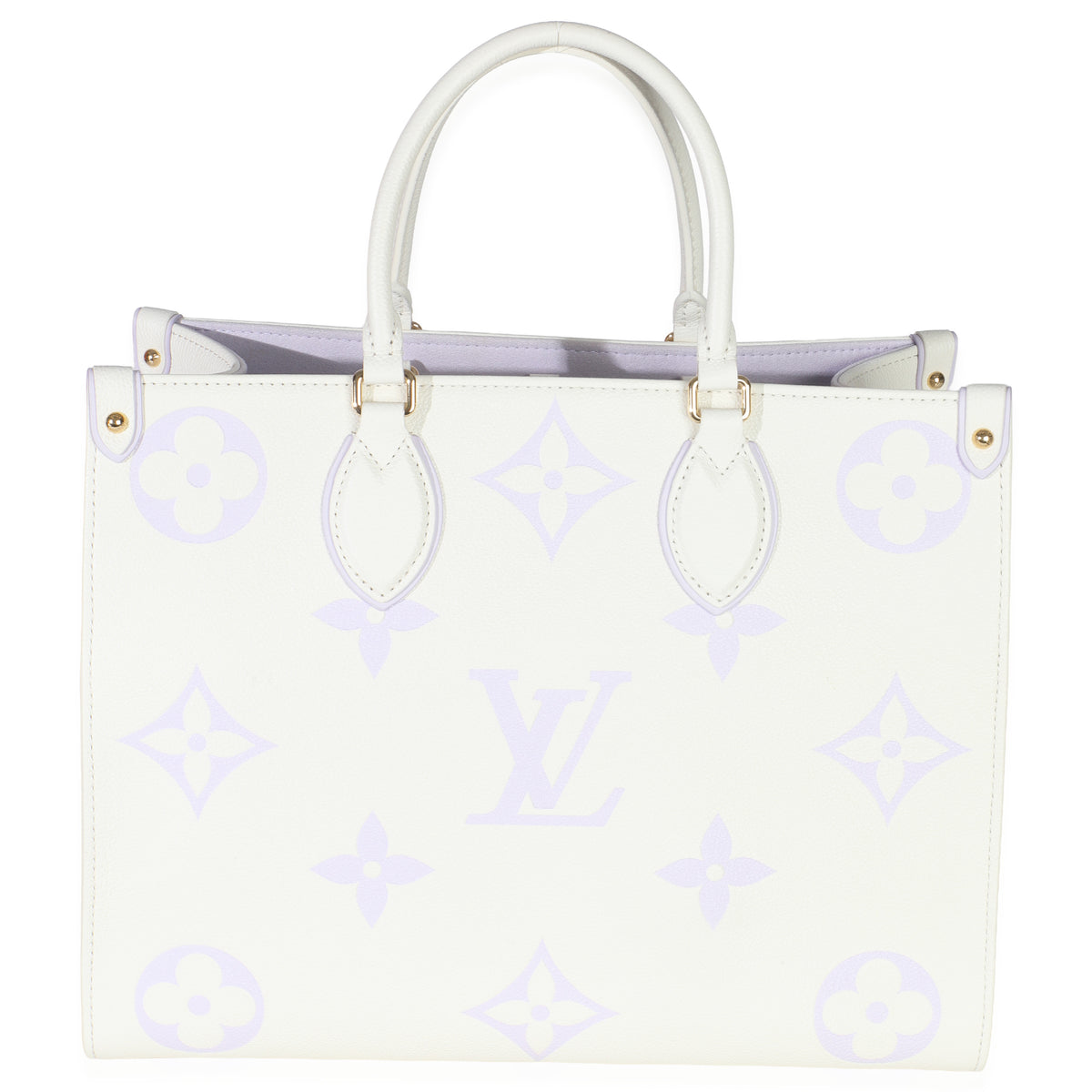 Latte Bubble Tea Empreinte Monogram Giant Onthego MM