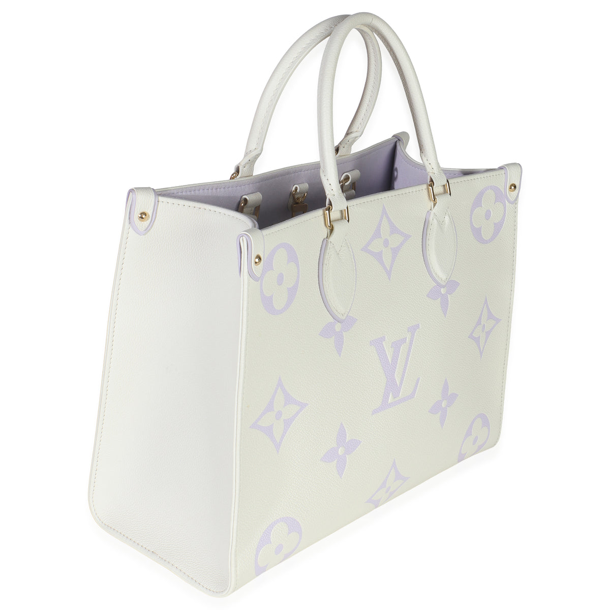 Latte Bubble Tea Empreinte Monogram Giant Onthego MM