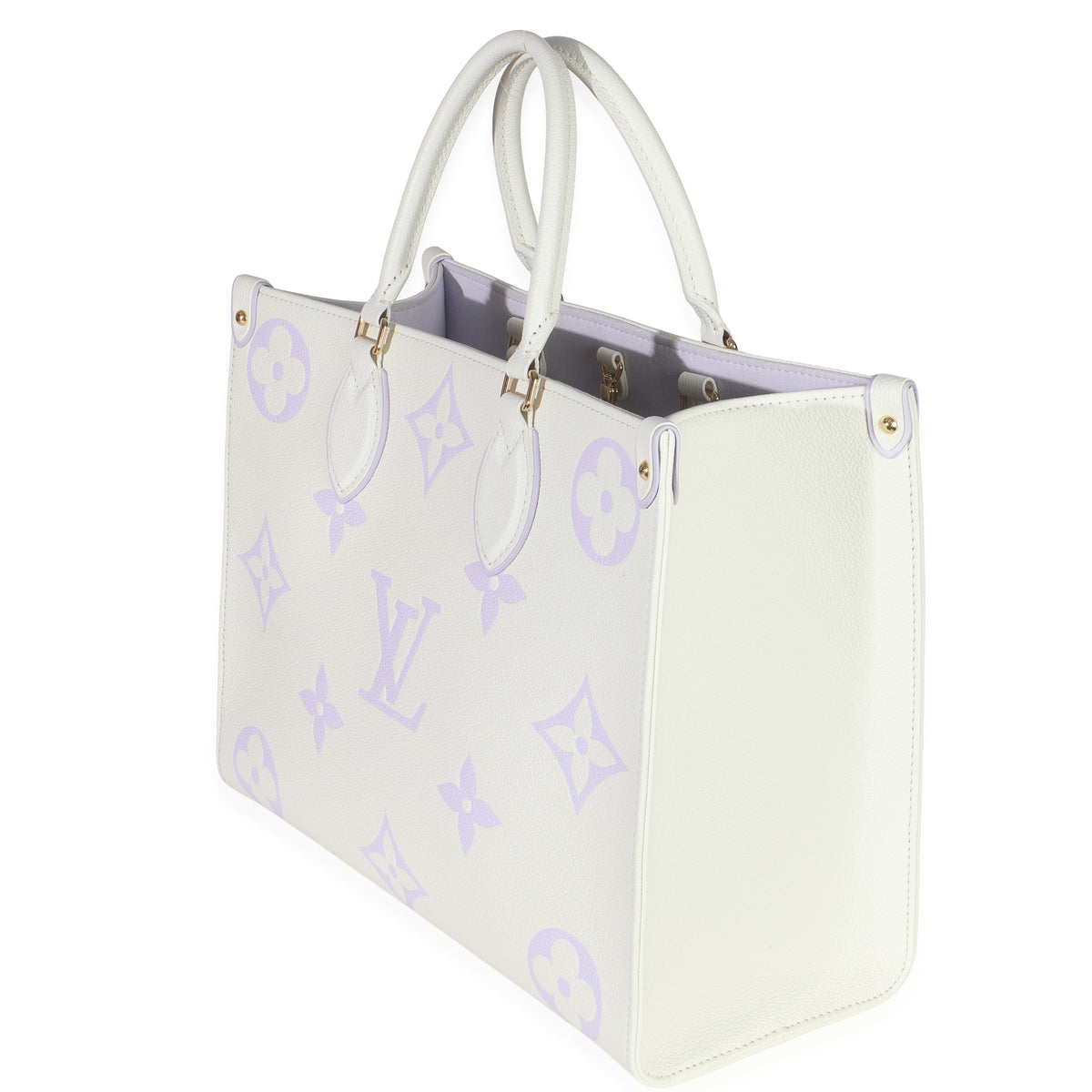 Latte Bubble Tea Empreinte Monogram Giant Onthego MM
