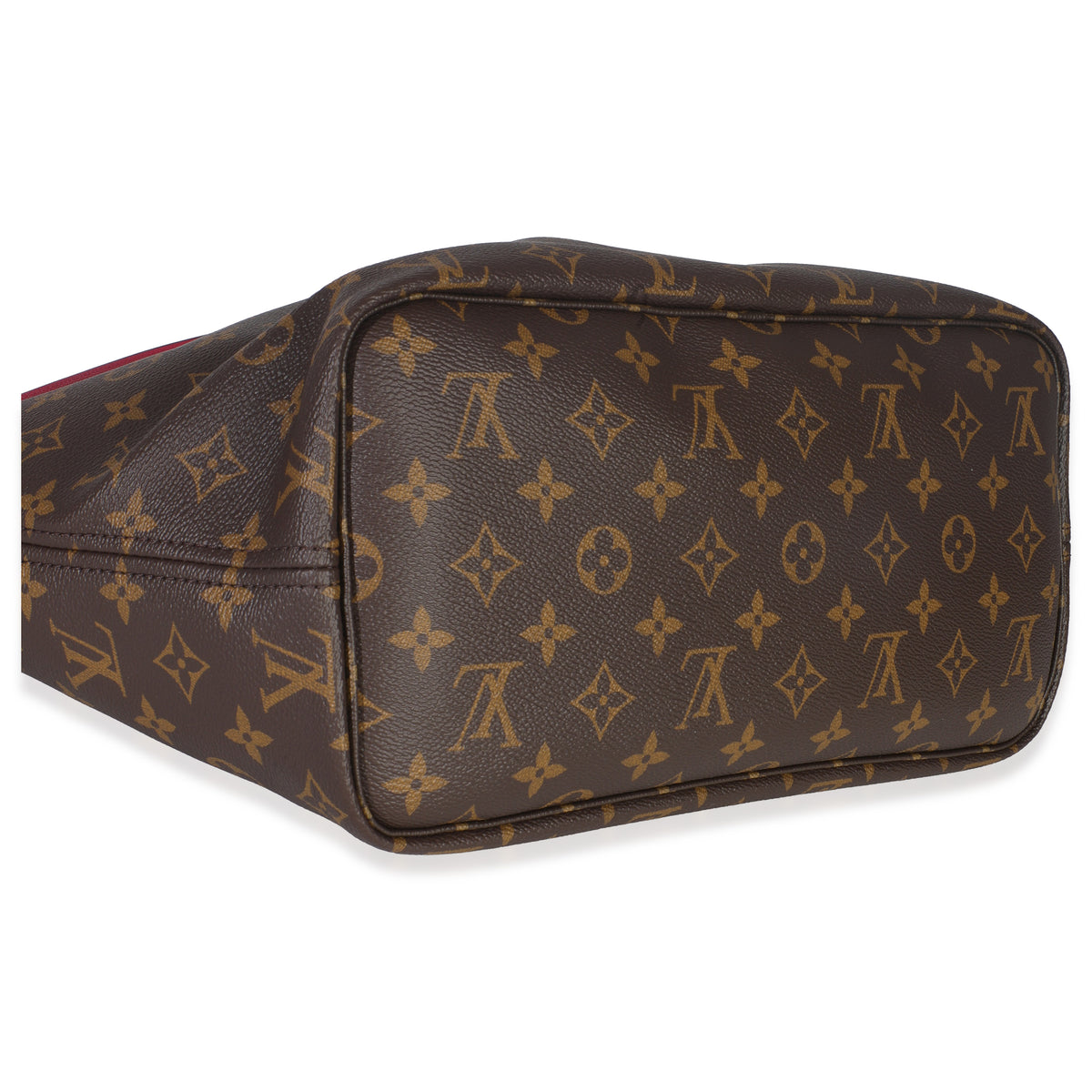 Fuschia Monogram Canvas Inside Out Neverfull Bandouliere MM