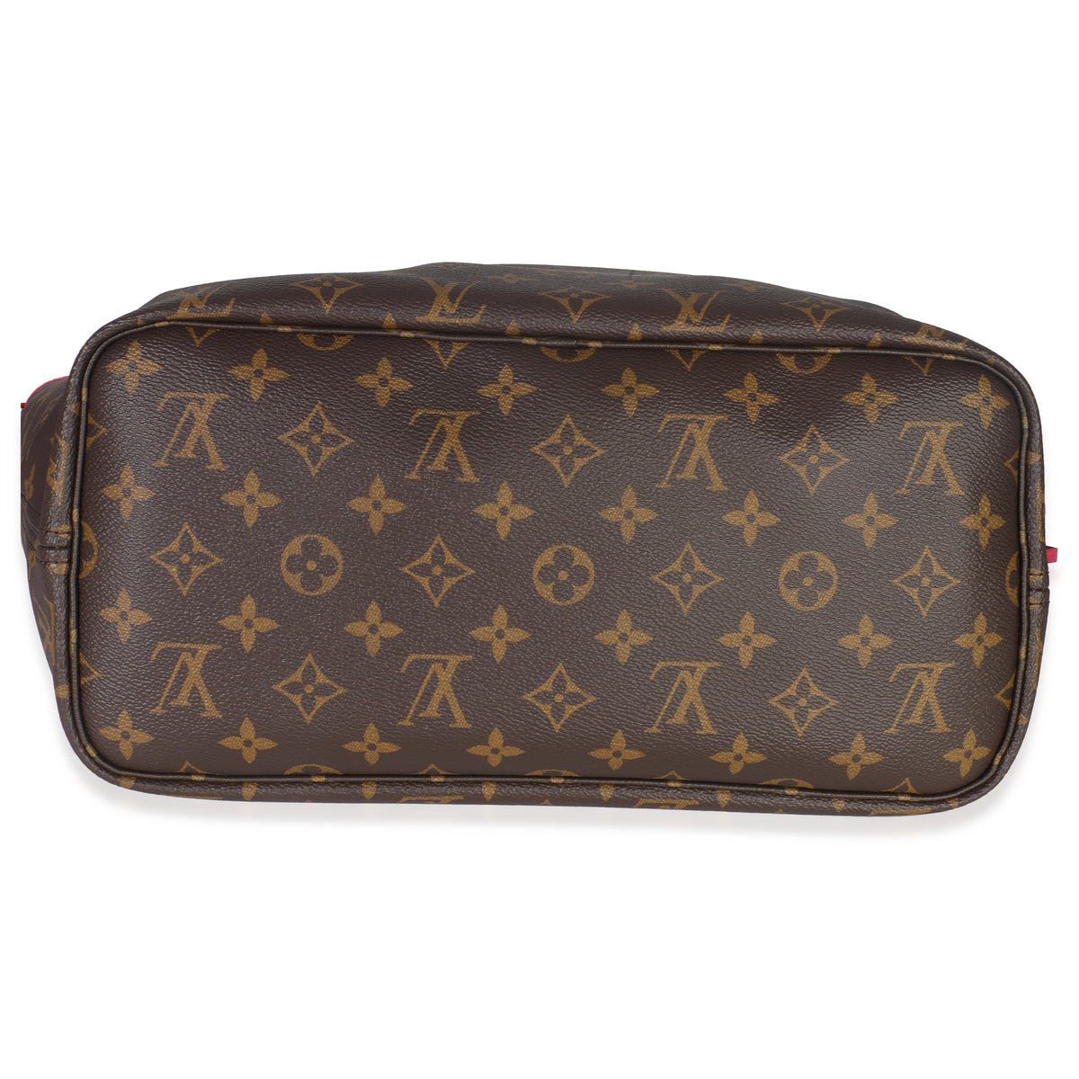 Fuschia Monogram Canvas Inside Out Neverfull Bandouliere MM