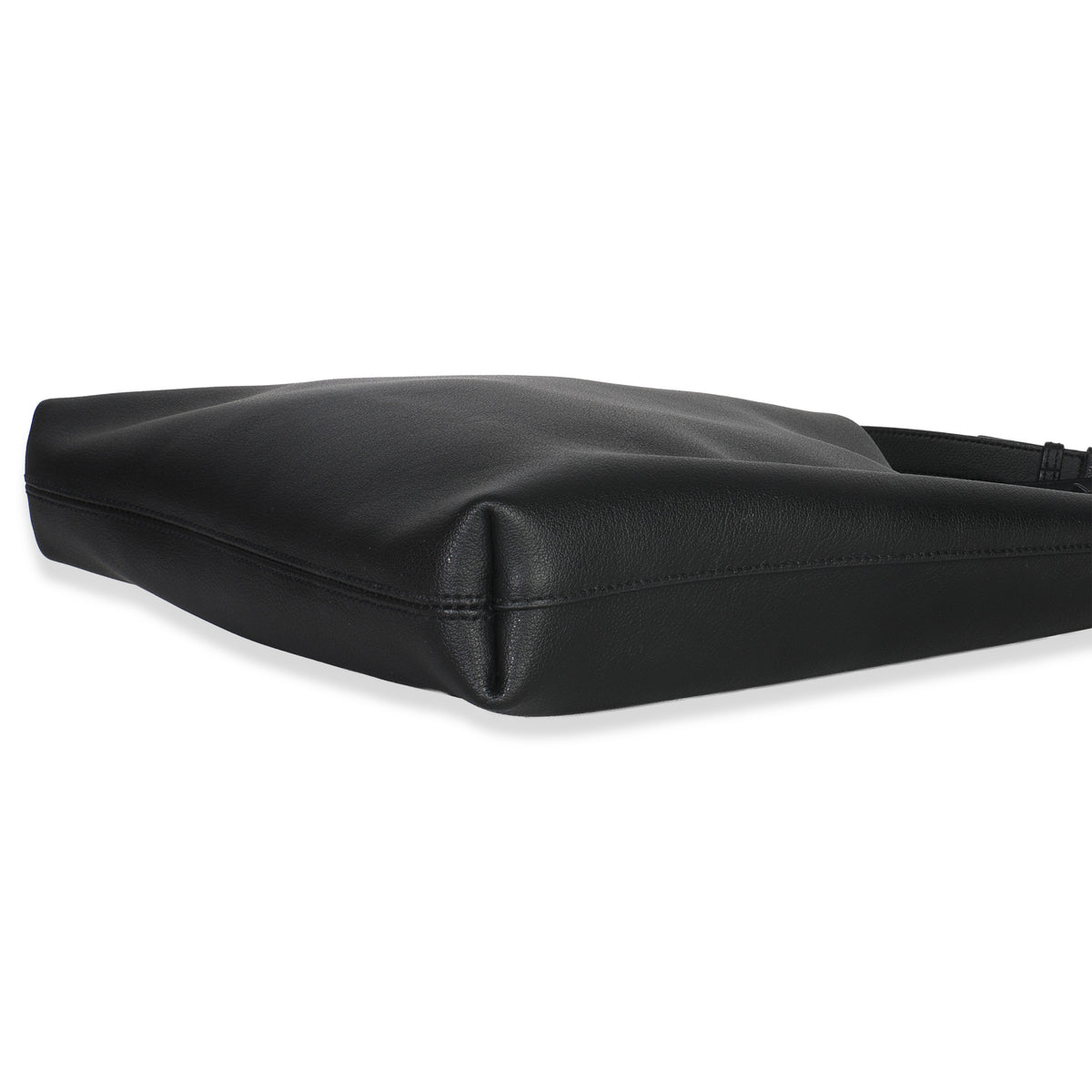 Saint Laurent Black Leather Bold Hobo Handbag box
