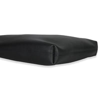 Saint Laurent Black Leather Bold Hobo Handbag clasp