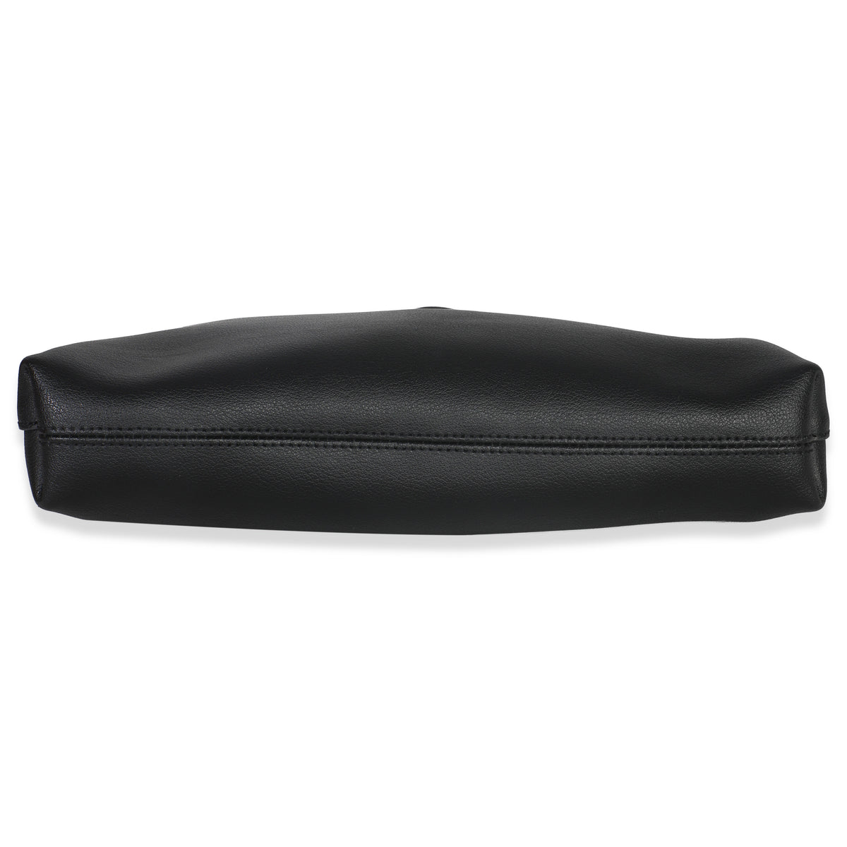 Saint Laurent Black Leather Bold Hobo Handbag stamp